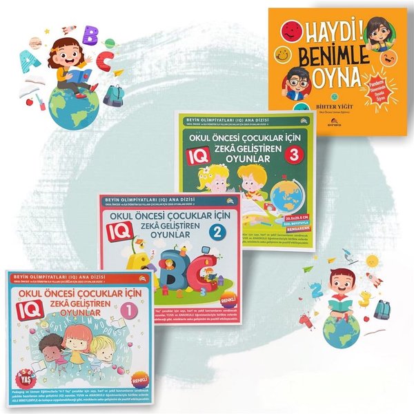 Çocuklar İçin Zeka Geliştiren Oyunlar - 4 Kitap Takım.pdf