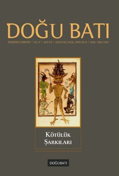 Doğu Batı Düşünce Dergisi Sayı: 70 - Kötülük Şarkıları.pdf