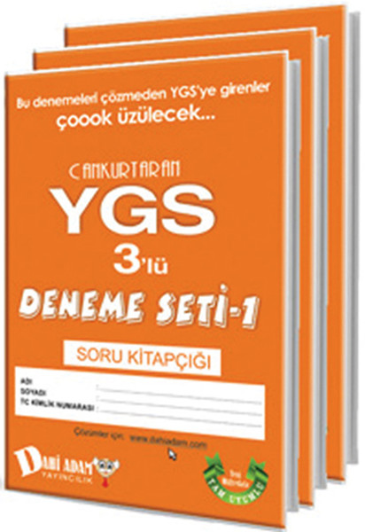 Dahi Adam 2015 YGS Cankurtaran 3 lü Deneme Seti - 1.pdf