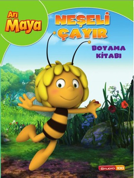 Arı Maya Neşeli Çayır Boyama Kitabı.pdf