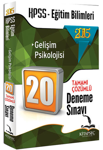 Kitapseç 2015 KPSS Eğitim Bilimleri Gelişim Psikolojisi 20 Deneme.pdf