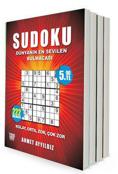 Yetişkinler İçin Sudoku Seti - 8 Kitap Takım.pdf