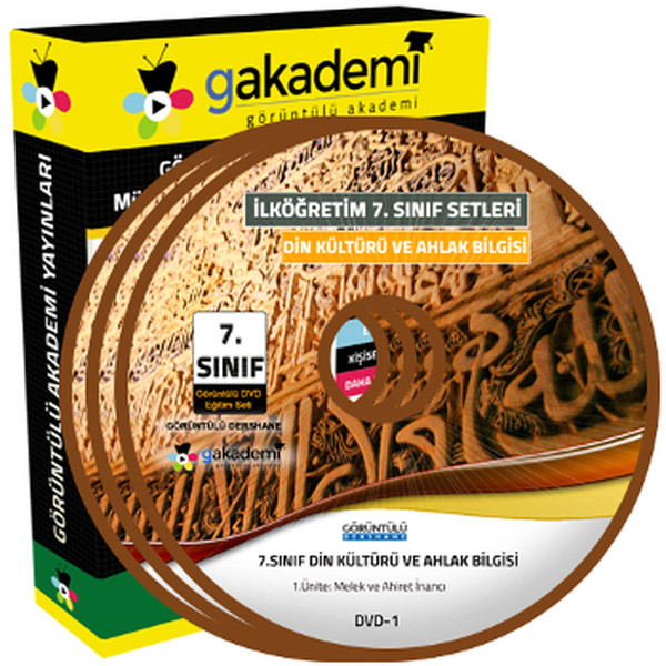 Görüntülü Akademi 7.Sınıf Din Kültürü ve Ahlak Bilgisi Görüntülü Eğitim Seti 6 DVD.pdf