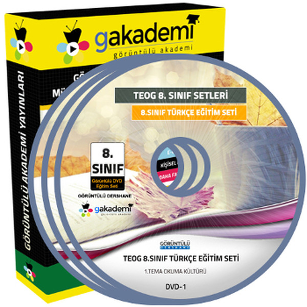 Görüntülü Akademi TEOG 8. Sınıf Türkçe Görüntülü Eğitim Seti 9 DVD.pdf