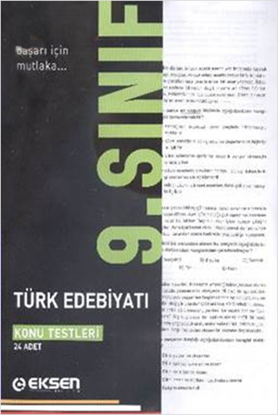 Eksen 9. Sınıf Türk Edebiyatı Yaprak Testler.pdf
