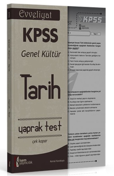 İsem Evveliyat 2016 KPSS Tarih Çek Kopar Yaprak Test.pdf