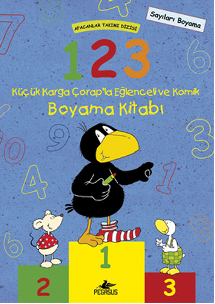 1-2-3 Küçük Karga Çorapla Eğlenceli ve Komik Boyama Kitabı.pdf