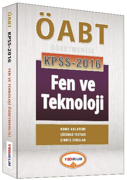 Yediiklim KPSS ÖABT Fen ve Teknoloji Konu Anlatımlı 2016.pdf
