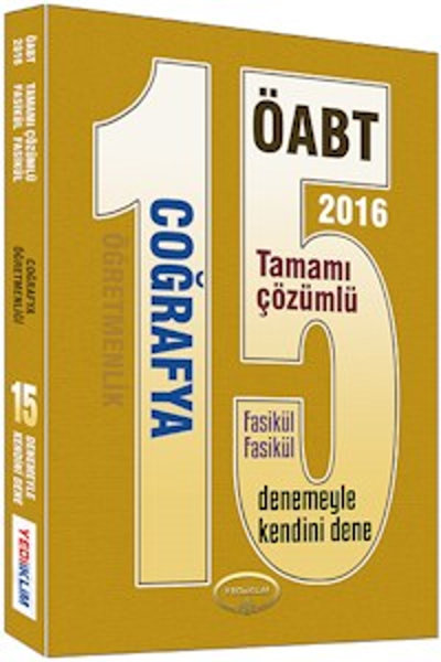 ÖABT Coğrafya Öğretmenliği Tamamı Çözümlü 15 Fasikül Deneme Yediiklim Yayınları 2016.pdf