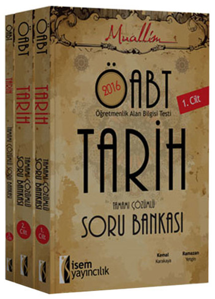 İsem Muallim ÖABT Tarih Öğretmenliği Tamamı Çözümlü Soru Bankası 2016.pdf