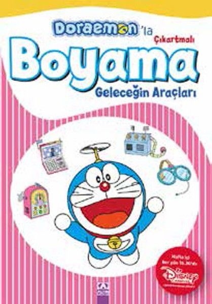 Doraemonla Çıkartmalı Boyama Geleceğin Araçları.pdf