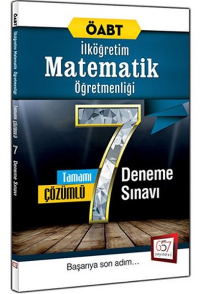 2016 ÖABT İlköğretim Matematik Öğretmenliği Tamamı Çözümlü 7 Deneme Sınavı.pdf