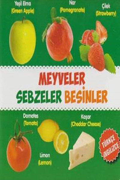 Meyveler - Sebzeler - Besinler Türkçe - İngilizce.pdf