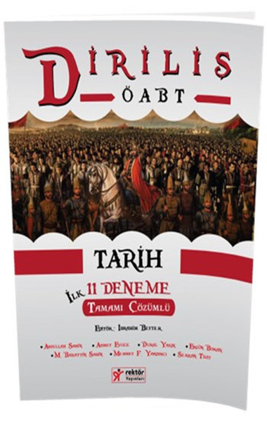 Rektör 2016 Diriliş ÖABT Tarih Öğretmenliği Tamamı Çözümlü 11 Deneme.pdf