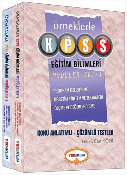 Yediiklim Örneklerle KPSS Eğitim Bilimleri Konu Anlatımlı Modüler Set 2 Kitap.pdf