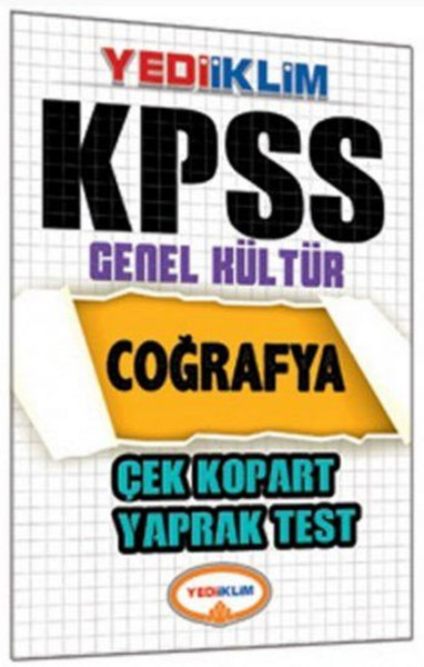 Yediiklim KPSS Coğrafya Çek Kopart Yaprak Test.pdf