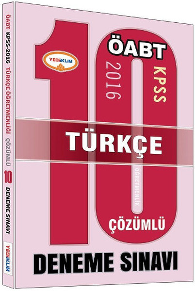 Yediiklim KPSS ÖABT Türkçe Çözümlü 10 Deneme Sınavı.pdf