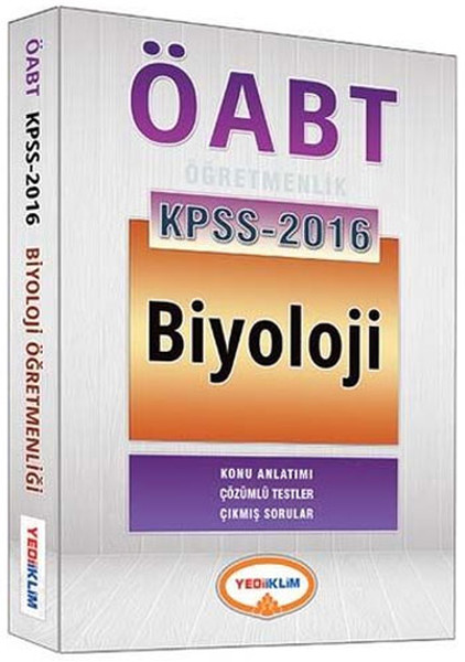 Yediiklim KPSS ÖABT Biyoloji Öğretmenliği Konu Anlatımlı.pdf