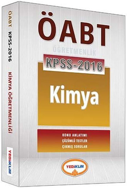 Pdf Yediiklim 2016 Kpss Oabt Kimya Konu Anlatimli