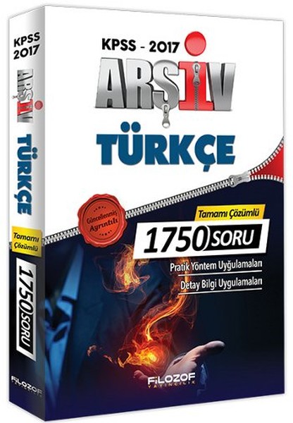KPSS Arşiv Türkçe Tamamı Çözümlü 1750 Soru Bankası 2017.pdf