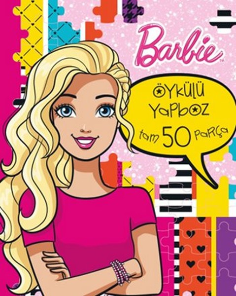 Barbie Öykülü Yapboz Kitabı - 1