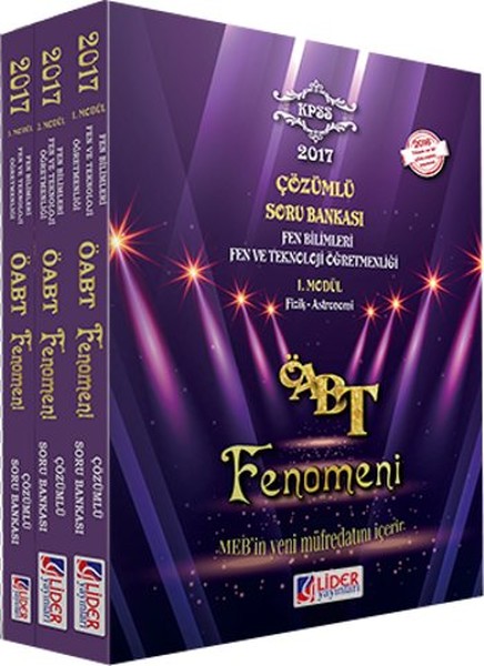 2017 KPSS Fen ve Teknoloji Öğretmenliği Çözümlü Soru Bankası - 3 Kitap Takım.pdf