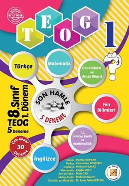 8. Sınıf 1. Dönem TEOG 5 Deneme.pdf