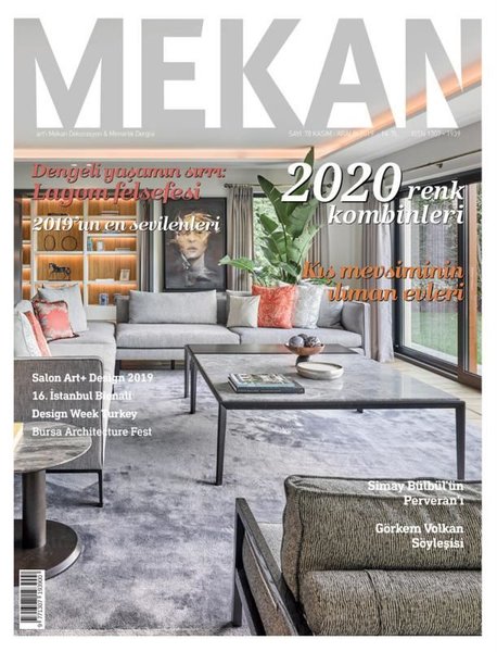 Artı Mekan Dekorasyon ve Mimarlık Dergisi - Kasım/Aralık 2019.pdf