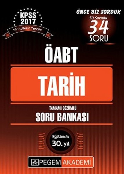2017 KPSS ÖABT Tarih Tamamı Çözümlü Soru Bankası.pdf