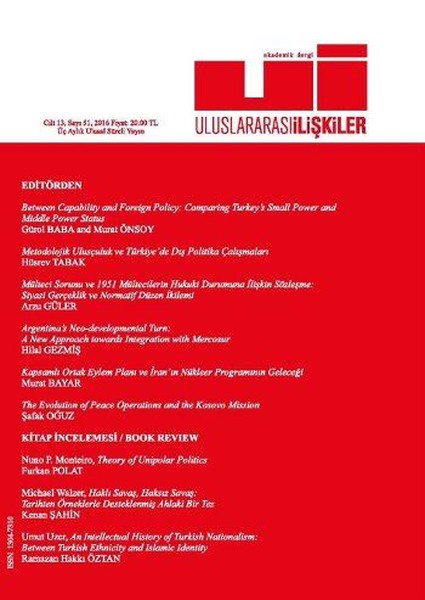 Uluslararası İlişkiler Dergisi Cilt: 13 Sayı: 51.pdf