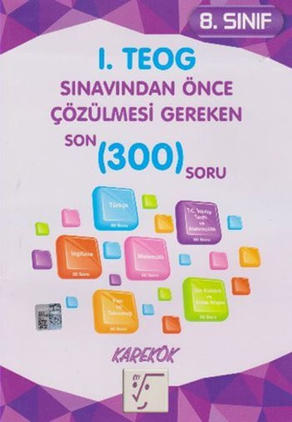 8. Sınıf 1. TEOG Sınavından Önce Çözülmesi Gereken Son 300 Soru.pdf