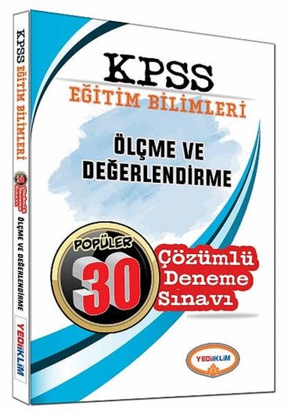 KPSS Eğitim Bilimleri Ölçme ve Değerlendirme Çözümlü 30 Deneme Sınavı 2017.pdf