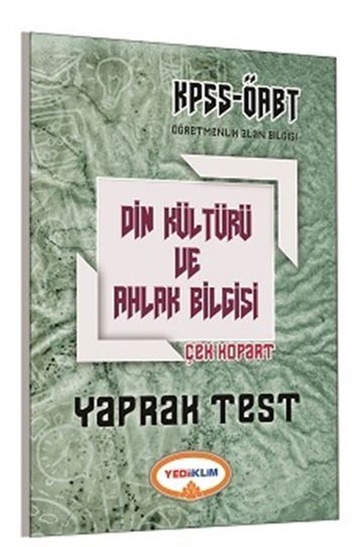 ÖABT KPSS Din Kültür ve Ahlak Bilgisi Yaprak Test Çek Kopart 2017.pdf