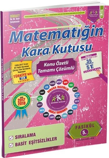 Matematiğin Kara Kutusu 5. Fasikül Sıralama-Basit Eşitsizlikler Konu Özetli Tamamı Çözümlü 2017.pdf
