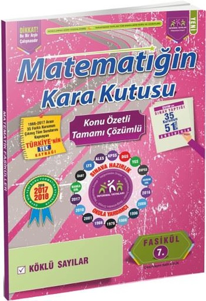 Matematiğin Kara Kutusu 7. Fasikül Köklü Sayılar Konu Özetli Tamamı Çözümlü 2017.pdf
