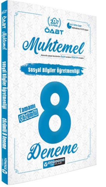 2017 ÖABT Muhtemel Sosyal Bilgiler Öğretmenliği Çözümlü 8 Deneme.pdf