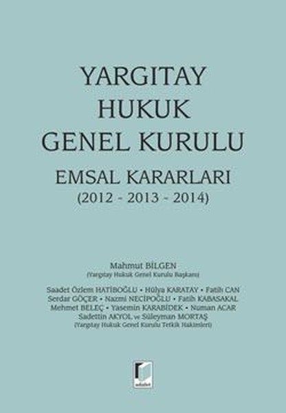 Yargıtay Hukuk Genel Kurulu Emsal Kararları.pdf