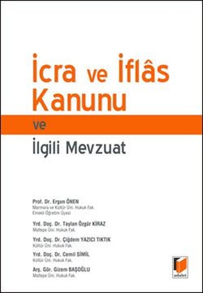 İcra ve İflas Kanunu ve İlgili Mevzuat.pdf