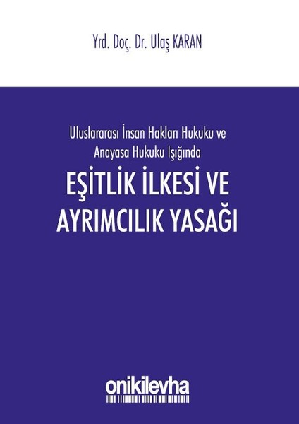 Eşitlik İlkesi ve Ayrımcılık Yasağı.pdf