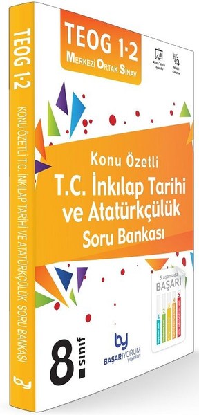 TEOG 1 2 8.Sınıf Konu Özetli T.C. İnkılap Tarihi ve Atatürkçülük Soru Bankası.pdf