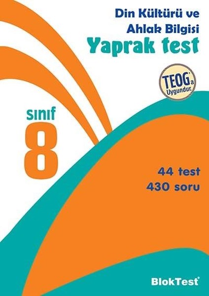 8.Sınıf Din Kültürü ve Ahlak Bilgisi Yaprak Test.pdf