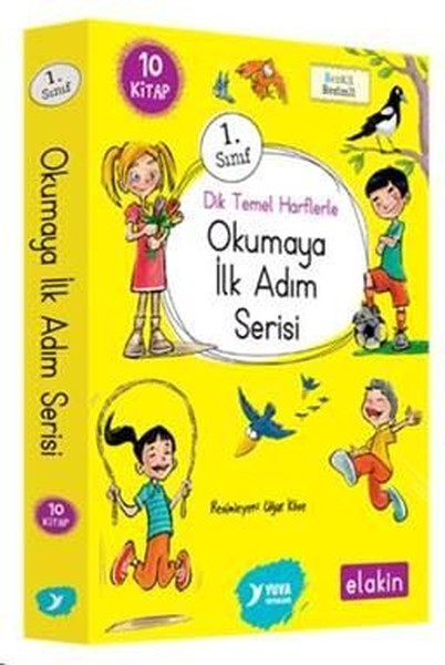 1.Sınıf Dik Temel Harflerle Okumaya İlk Adım Serisi-Yeni Ses Grupları 10 Kitap Takım.pdf