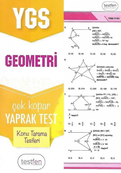 YGS Geometri Konu Tarama Yaprak Testleri.pdf