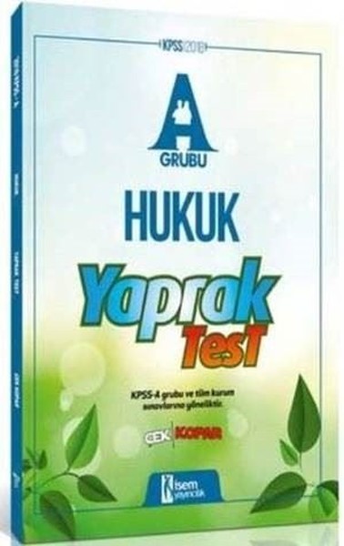 KPSS A Grubu Hukuk Yaprak Test.pdf