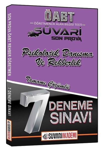 2018 Son Prova ÖABT Psikolojik Danışma ve Rehberlik Tamamı Çözümlü 7 Deneme Sınavı.pdf