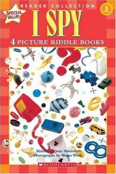 I Spy: 4 Picture Riddle Books (School Reader Collection Lvl 1: (Scholastic Reader Collection).pdf