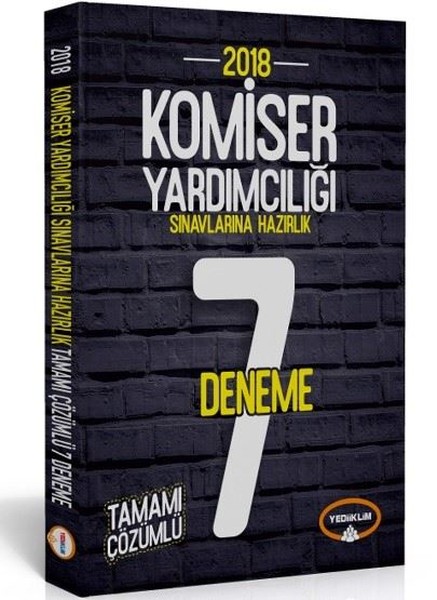 2018 Komiser Yardımcılığı Sınavlarına Hazırlık Tamamı Çözümlü 7 Deneme.pdf