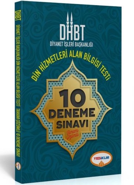 DHBT Diyanet İşleri Başkanlığı Din Hizmetleri Alan Bilgisi Testi 10 Deneme Sınavı.pdf