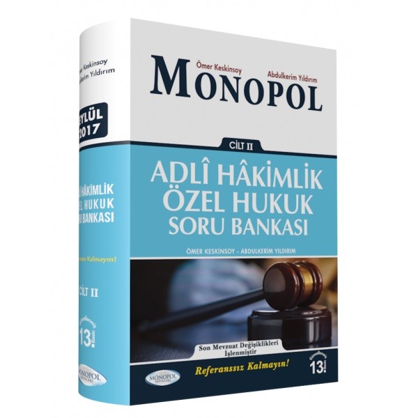 Adli Hakimlik Özel Hukuk Soru Bankası Cilt 2.pdf