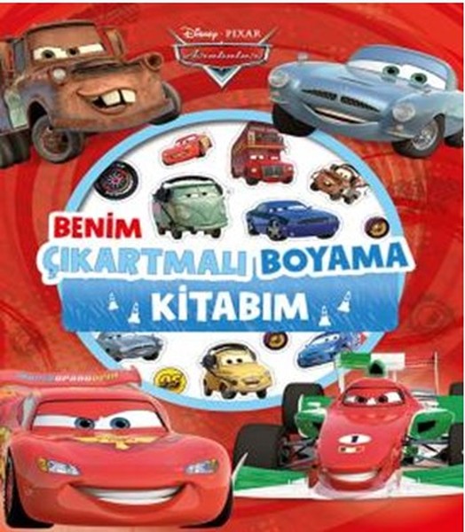 Disney Arabalar Benim Çıkartmalı Boyama Kitabım.pdf